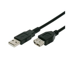 POWERTECH CABLE CCA USB 2.0V (MALE-FEMALE)-5M