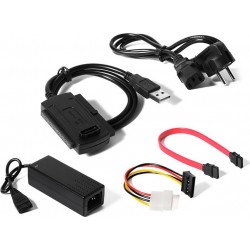 POWERTECH CONVERTOR USB 2.0 TO IDE & SATA