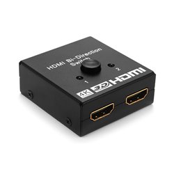 POWERTECH HDMI Bi-Direction switch 2 σε 1, 4K x 2K & 3D, μαύρο 