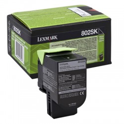 Toner Lexmark 80C2SK0 Black...