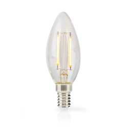Nedis LED Filament Bulb E14...