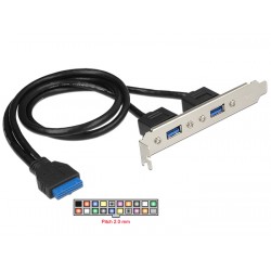 DELOCK Cable USB 3.0 2x...